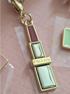 PRADA- Lipstick Charm 💄✨authentic